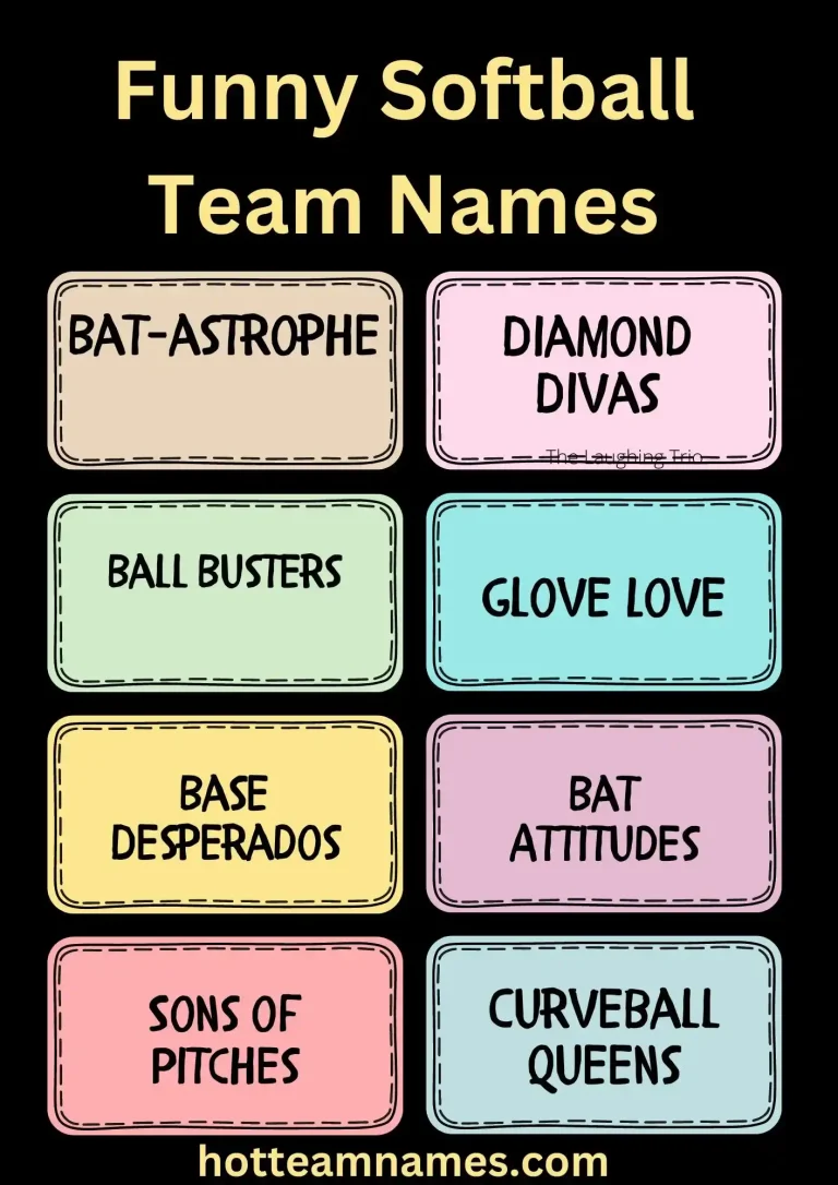 Softball Team Names