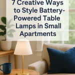 7 Creative Ways to Style Battery-Powered Table Lamps in Small Apartments