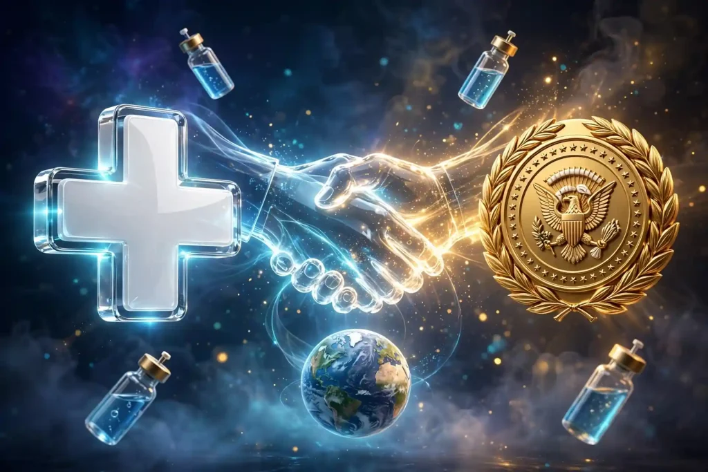 Bill Gates and Donald Trump relationship timeline 3D artwork