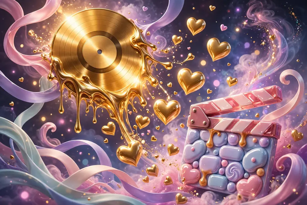 3D tribute artwork for Taylor Swift and Millie Bobby Brown article